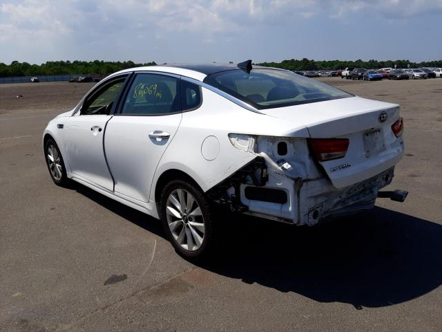 Photo 3 from auction – 2016 KIA OPTIMA EX with VIN 5XXGU4L33GG067510