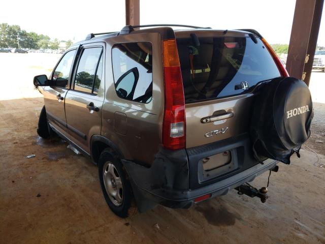 Photo 3 from auction – 2002 HONDA CR-V LX with VIN JHLRD684X2C014241