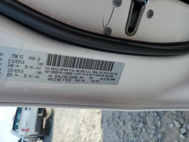 Photo 10 from auction – 2018 JEEP COMPASS SP with VIN 3C4NJCAB2JT204260