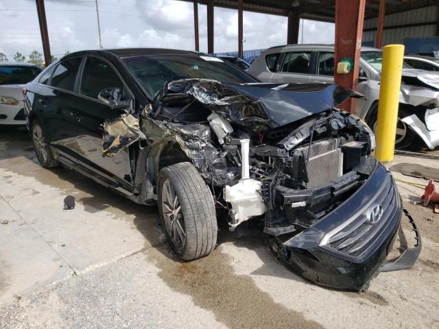 HYUNDAI SONATA SPO 2017 with VIN 5NPE34ABXHH577346 - Photo from auction