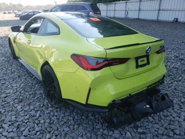 Photo 3 from auction – 2021 BMW M4 COMPETI with VIN WBS33AZ01MCF87726
