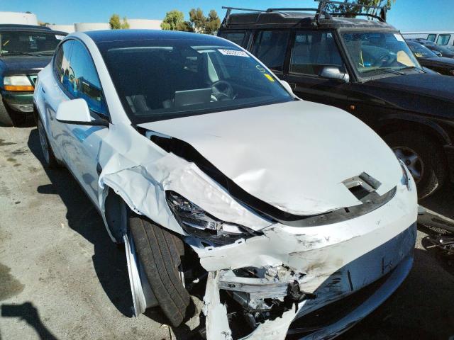 TESLA MODEL Y 2022 with VIN 7SAYGDEE4NF402285 - Photo from auction
