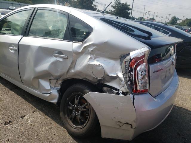 Photo 9 from auction – 2012 TOYOTA PRIUS with VIN JTDKN3DU8C5414255