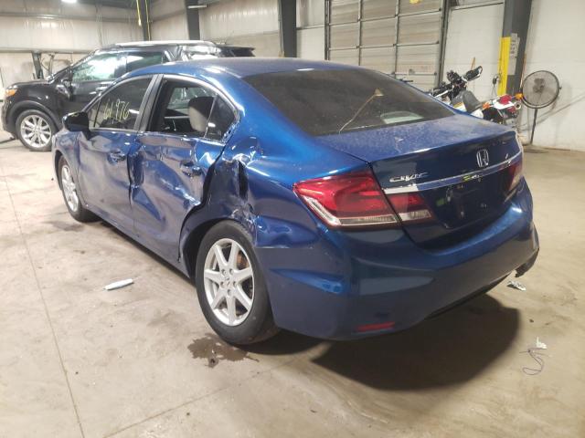 Photo 3 from auction – 2014 HONDA CIVIC EXL with VIN 19XFB2F90EE275100