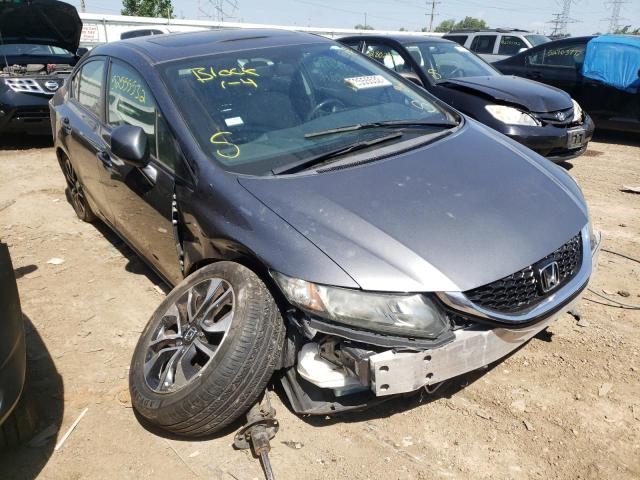 Photo 1 from auction – 2013 HONDA CIVIC EXL with VIN 19XFB2F90DE039125