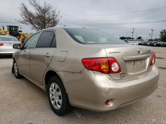 Photo 3 from auction – 2009 TOYOTA COROLLA BA with VIN 1NXBU40E99Z032270