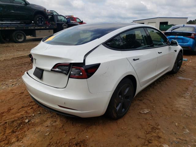 Photo 4 from auction – 2022 TESLA MODEL 3 with VIN 5YJ3E1EA9NF186197