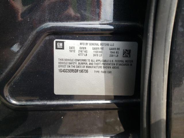 Photo 10 from auction – 2013 BUICK LACROSSE with VIN 1G4GC5ER5DF196736