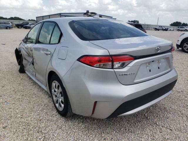 Photo 3 from auction – 2022 TOYOTA COROLLA LE with VIN JTDEPMAE1NJ214256