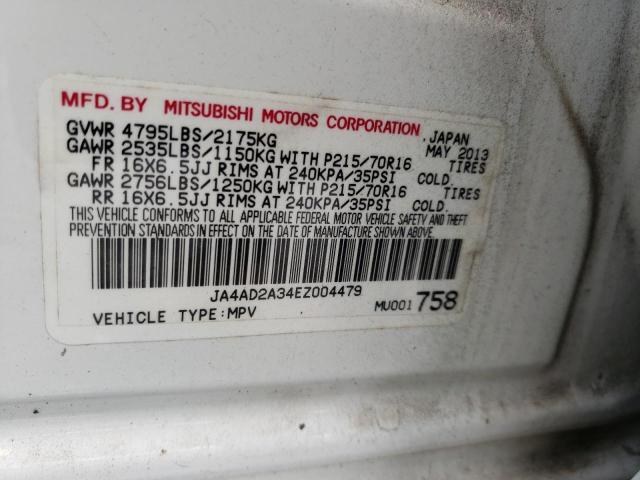 Photo 10 from auction – 2014 MITSUBISHI OUTLANDER with VIN JA4AD2A34EZ004479