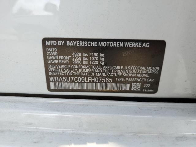 Photo 10 from auction – 2020 BMW M340I with VIN WBA5U7C09LFH07565
