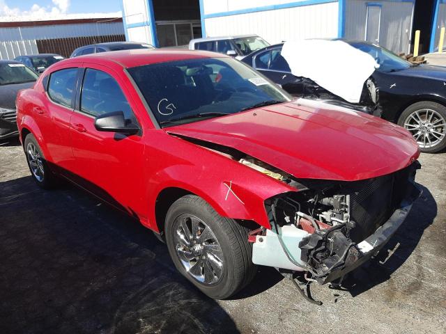 DODGE AVENGER SE 2013 with VIN 1C3CDZAB3DN754397 - Photo from auction