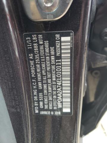 Photo 10 from auction – 2014 PORSCHE PANAMERA 2 with VIN WP0AA2A74EL010111