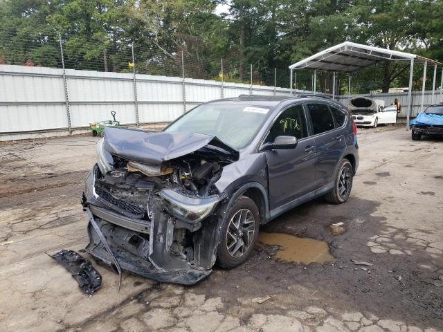 Photo 2 from auction – 2016 HONDA CR-V SE with VIN 2HKRM3H4XGH548363
