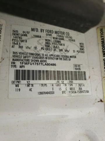 Photo 10 from auction – 2007 FORD EXPEDITION with VIN 1FMFU17577LA80486