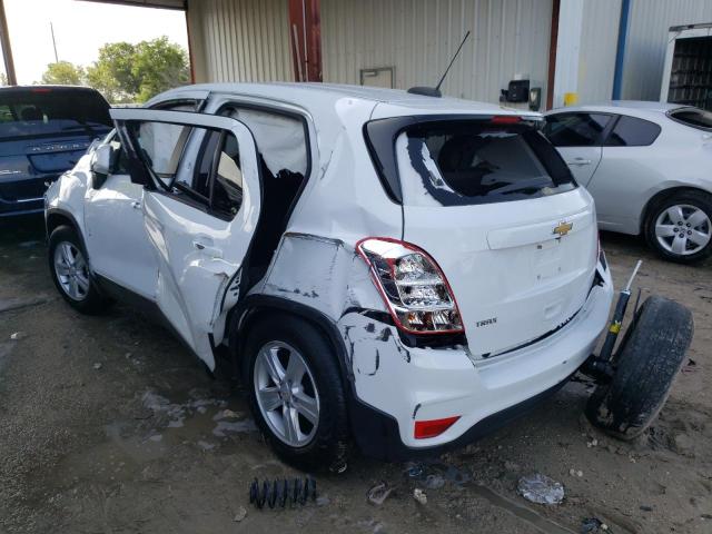 Photo 3 from auction – 2020 CHEVROLET TRAX LS with VIN KL7CJKSB3LB052247