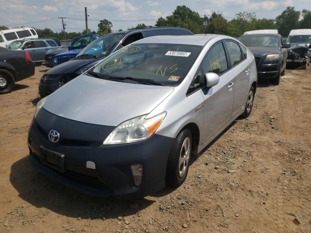 Photo 2 from auction – 2013 TOYOTA PRIUS with VIN JTDKN3DU9D5655792
