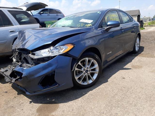 Photo 2 from auction – 2019 FORD FUSION SE with VIN 3FA6P0LU8KR166831