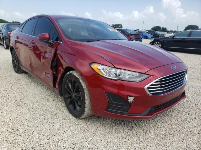 FORD FUSION SE 2019 with VIN 3FA6P0LU6KR241333 - Photo from auction