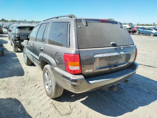 Photo 3 from auction – 2002 JEEP GRAND CHER with VIN 1J8GW58J42C221165