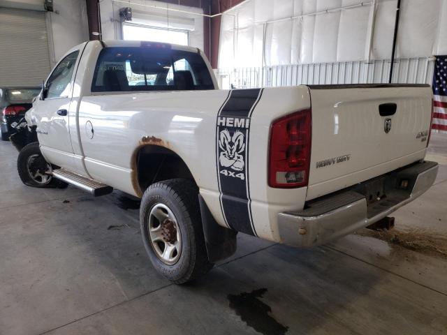Photo 3 from auction – 2006 DODGE RAM 2500 S with VIN 3D7KS26D56G110285