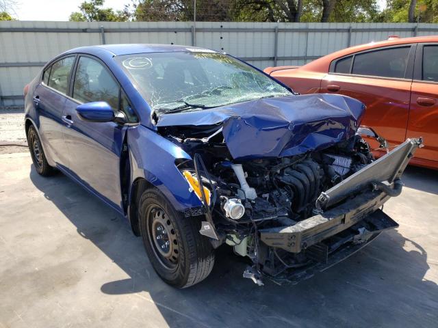 KIA FORTE LX 2017 with VIN 3KPFL4A78HE114531 - Photo from auction