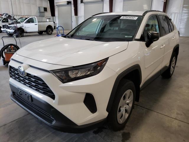 Photo 2 from auction – 2021 TOYOTA RAV4 LE with VIN 2T3F1RFV6MC141382