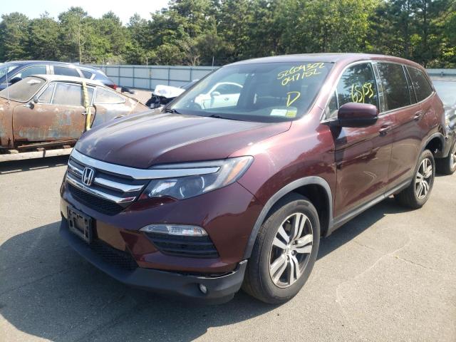 Photo 2 from auction – 2016 HONDA PILOT EXL with VIN 5FNYF6H53GB047152