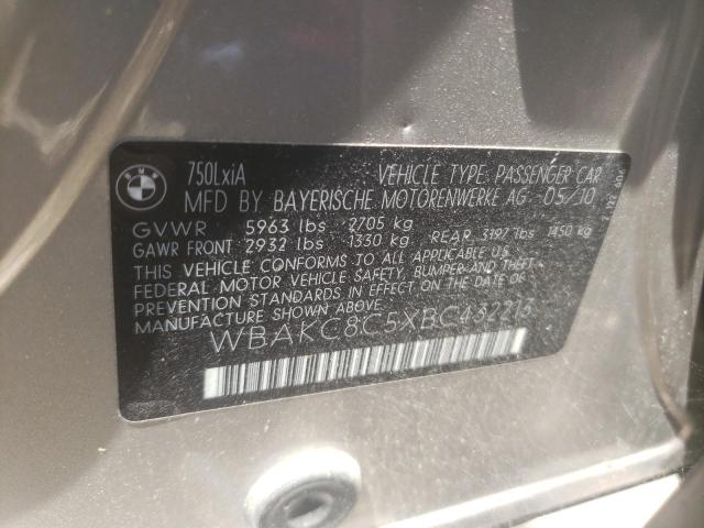 Photo 10 from auction – 2011 BMW ALPINA B7 with VIN WBAKC8C5XBC432213