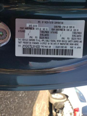 Photo 10 from auction – 2020 MAZDA MX-5 MIATA with VIN JM1NDAD75L0414838