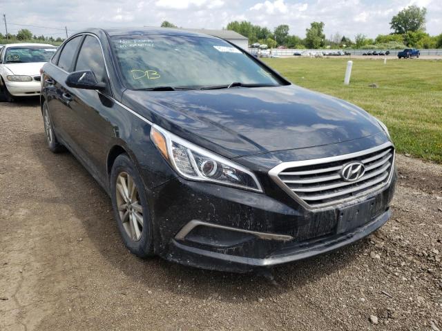 HYUNDAI SONATA SE 2017 with VIN 5NPE24AF1HH584952 - Photo from auction