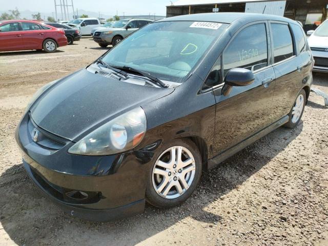 Photo 2 from auction – 2007 HONDA FIT S with VIN JHMGD38657S063749