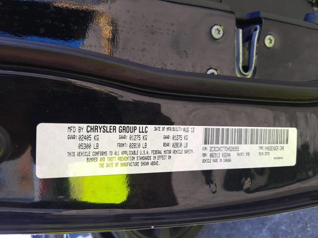 Photo 10 from auction – 2013 DODGE CHARGER R/ with VIN 2C3CDXCT7DH526955