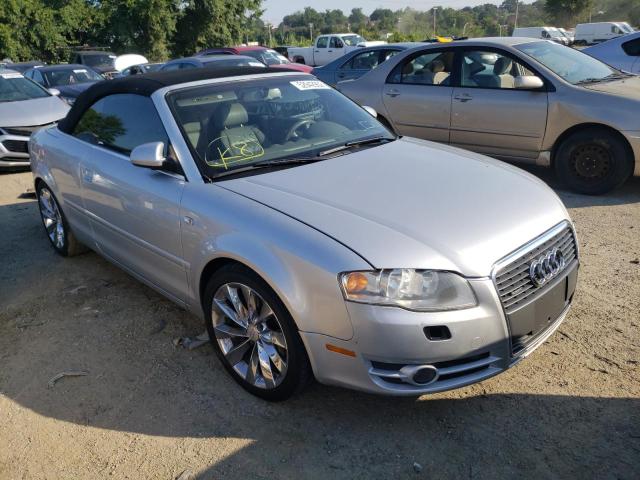 AUDI A4 2.0T CA 2008 with VIN WAUDF48H28K008745 - Photo from auction