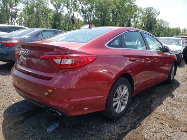 Photo 4 from auction – 2016 HYUNDAI SONATA SE with VIN 5NPE24AF8GH363797