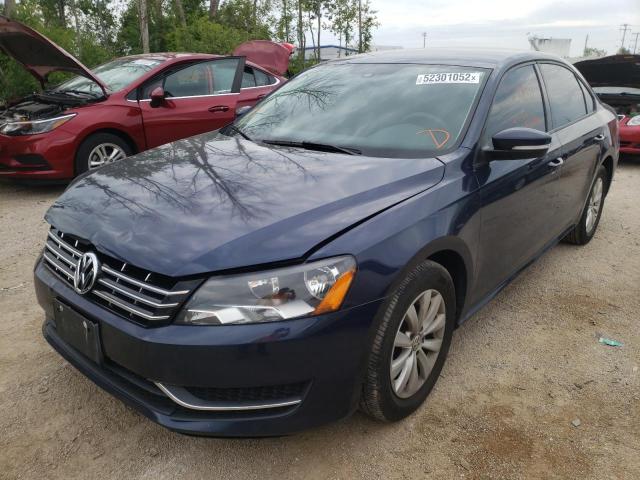 Photo 2 from auction – 2013 VOLKSWAGEN PASSAT S with VIN 1VWAP7A3XDC093273