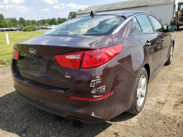 Photo 4 from auction – 2014 KIA OPTIMA LX with VIN 5XXGM4A79EG340081