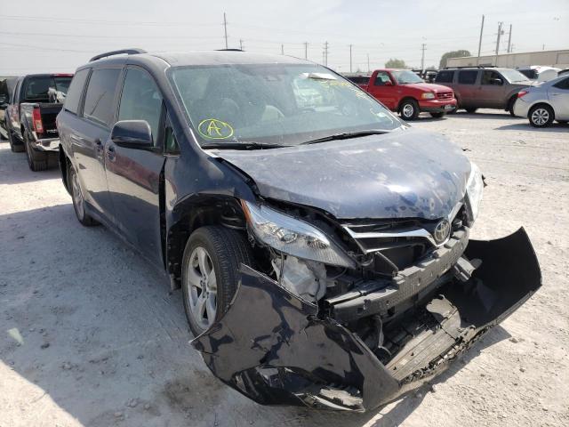 TOYOTA SIENNA LE 2020 with VIN 5TDKZ3DC6LS079146 - Photo from auction