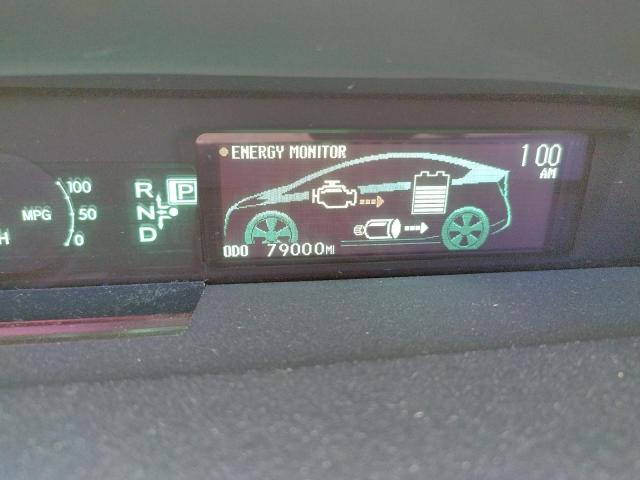 Photo 8 from auction – 2011 TOYOTA PRIUS with VIN JTDKN3DU0B0305039