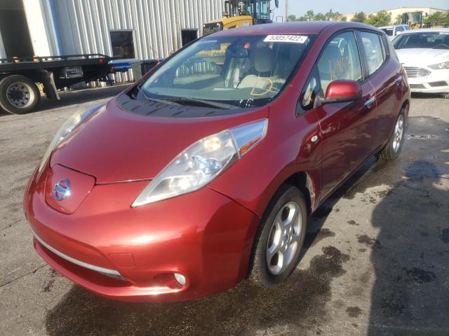 Photo 2 from auction – 2012 NISSAN LEAF SV with VIN JN1AZ0CP1CT016541