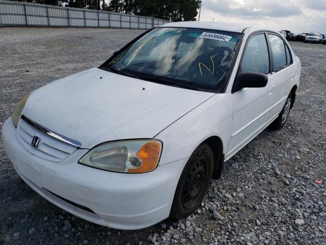 Photo 2 from auction – 2002 HONDA CIVIC LX with VIN 2HGES16502H562523