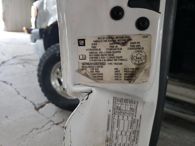 Foto 10 de la subasta – 2002 GMC SIERRA K25 con VIN 1GTHK29102E215923