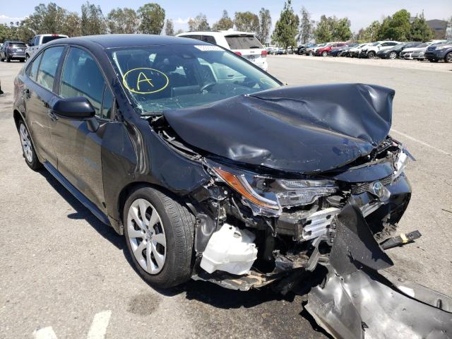 Photo 1 from auction – 2021 TOYOTA COROLLA LE with VIN 5YFEPMAE4MP196037