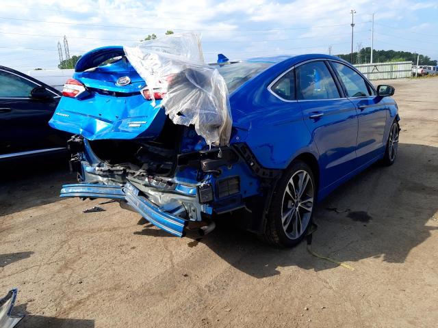 Photo 4 from auction – 2020 FORD FUSION TIT with VIN 3FA6P0D95LR175157