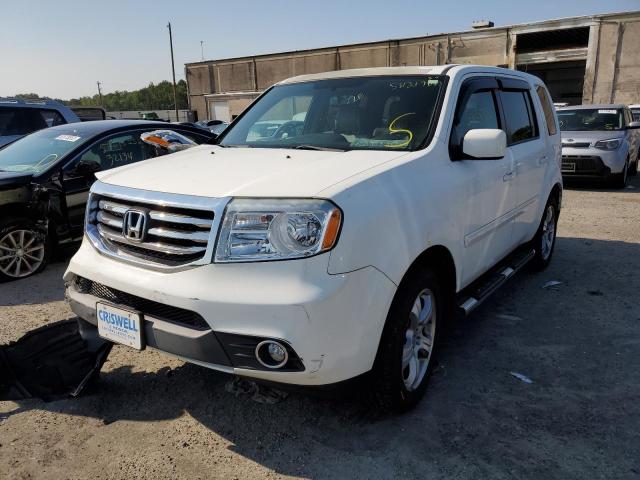Photo 2 from auction – 2013 HONDA PILOT EXL with VIN 5FNYF4H59DB085839