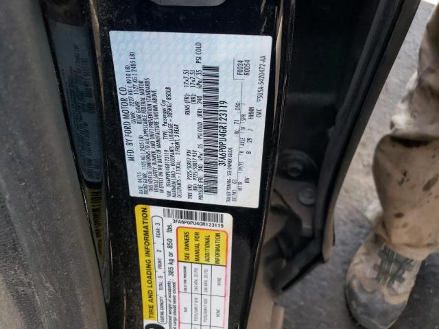 Photo 10 from auction – 2016 FORD FUSION SE with VIN 3FA6P0PU4GR123119