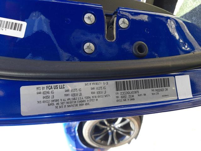 Photo 10 from auction – 2018 DODGE CHALLENGER with VIN 2C3CDZAGXJH318078
