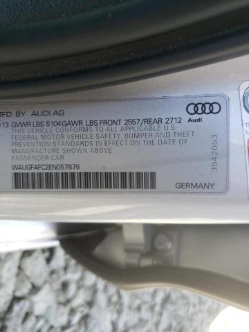 Photo 10 from auction – 2014 AUDI A6 PREMIUM with VIN WAUGFAFC2EN057876