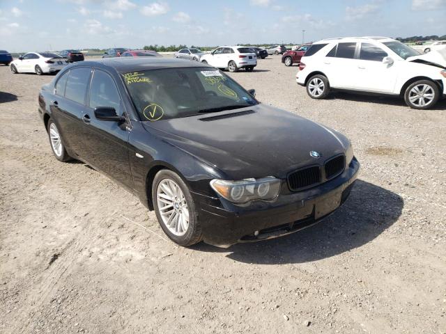 BMW 745 LI 2004 with VIN WBAGN63594DS53078 - Photo from auction