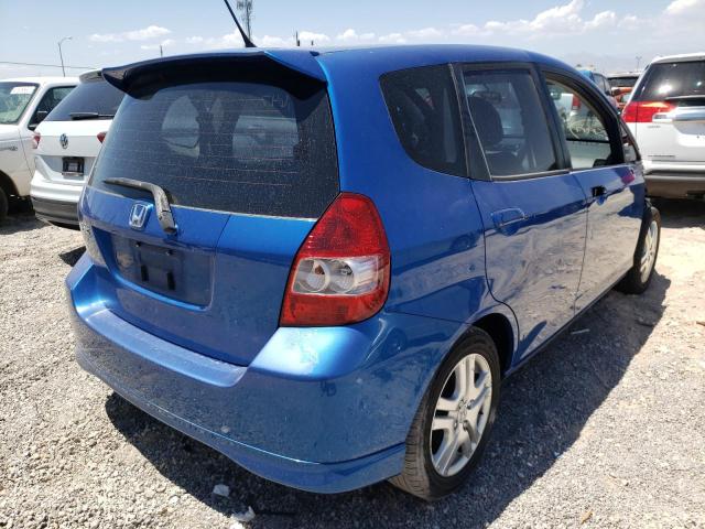 Photo 4 from auction – 2007 HONDA FIT S with VIN JHMGD37647S048757